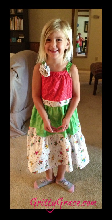 A NEW SUMMER DRESS FOR MIA…