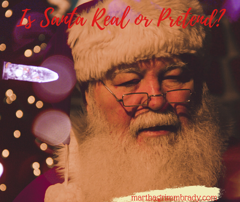 “IS SANTA REAL OR IS HE PRETEND?”…