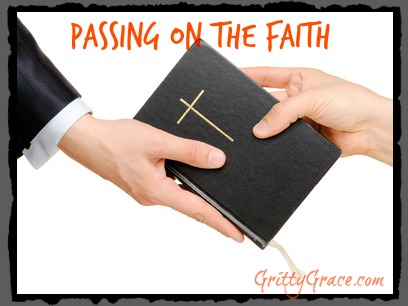PASSING ON THE FAITH: TRUSTING GOD TO WORK IN OUR KIDS…