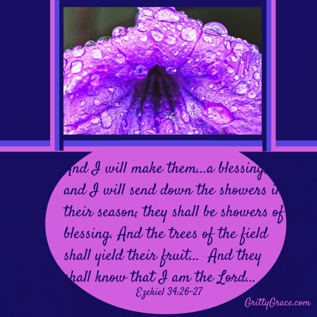 GOD’S BLESSINGS HAVE BEEN SHOWERED ON US!…