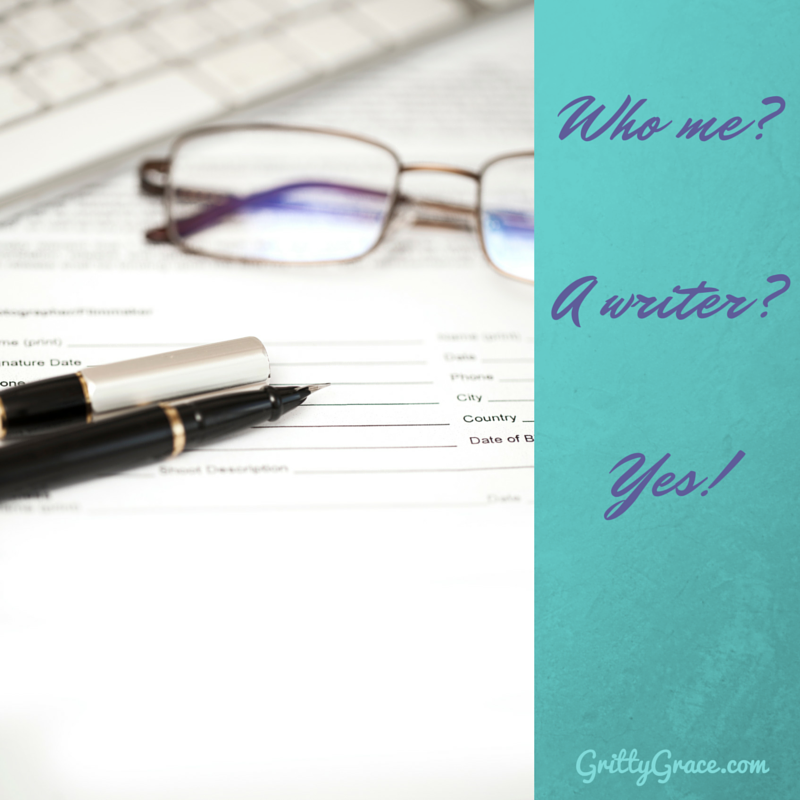 WHO ME? A WRITER?…