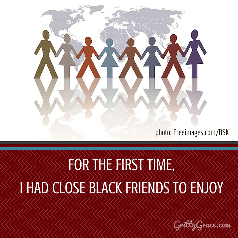 FOR THE FIRST TIME, I HAD CLOSE BLACK FRIENDS TO ENJOY…