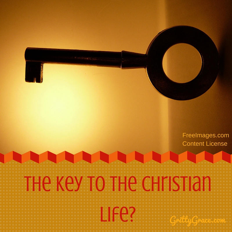 WHAT IS THE KEY TO THE CHRISTIAN LIFE?…