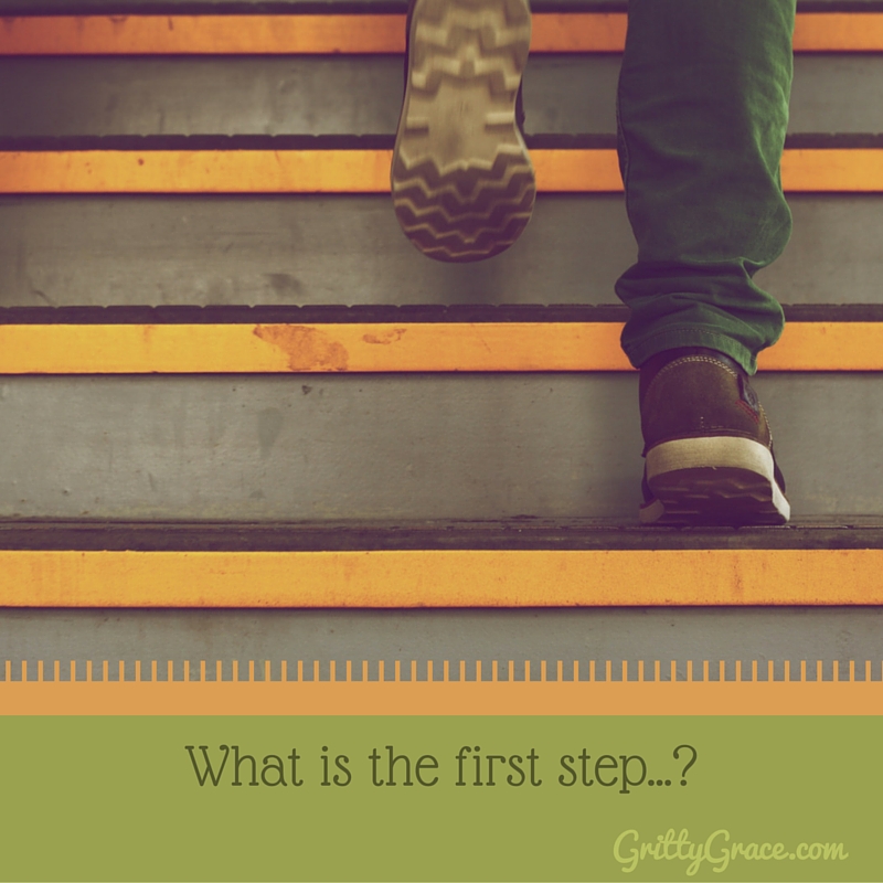 WHAT IS THE FIRST STEP TO POSITIVE CHANGE?…