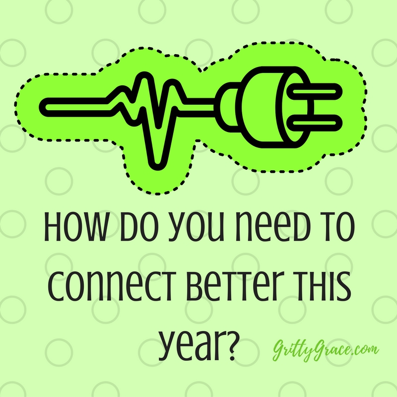 HOW DO YOU NEED TO CONNECT BETTER THIS YEAR?…