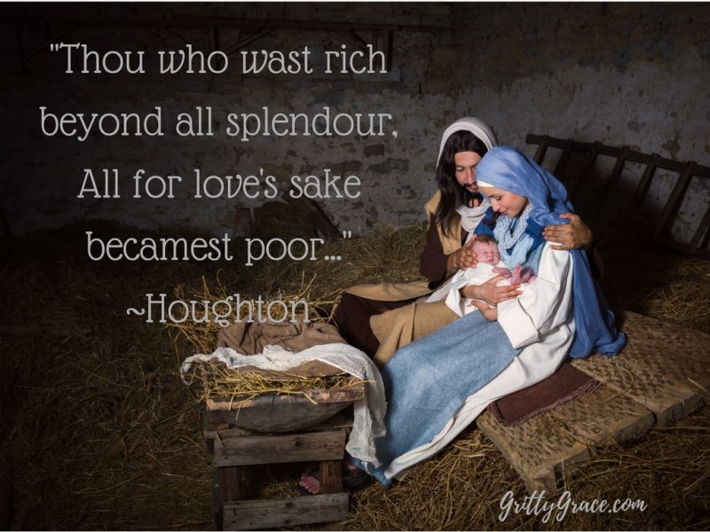 THE ONE WHO WAS RICH BECAME POOR SO WE COULD BE REDEEMED!…