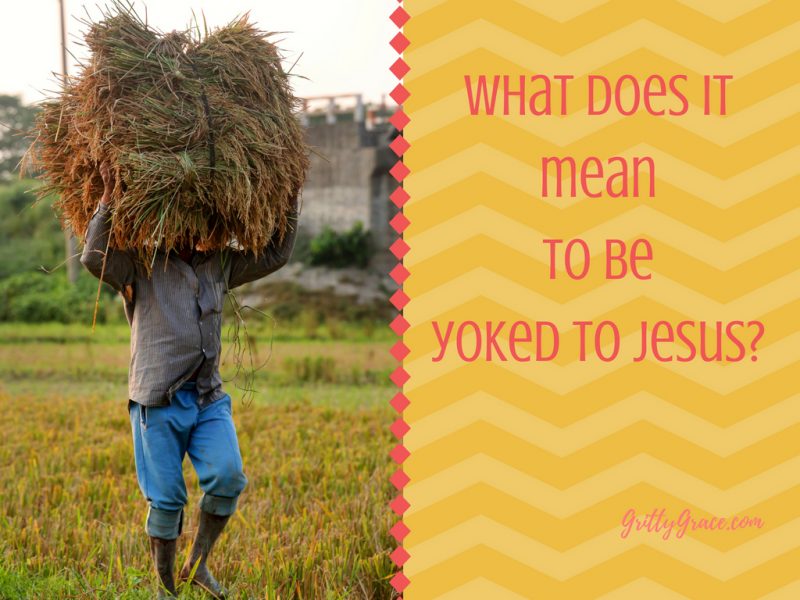 WHAT DOES IT MEAN TO BE YOKED TO JESUS?...