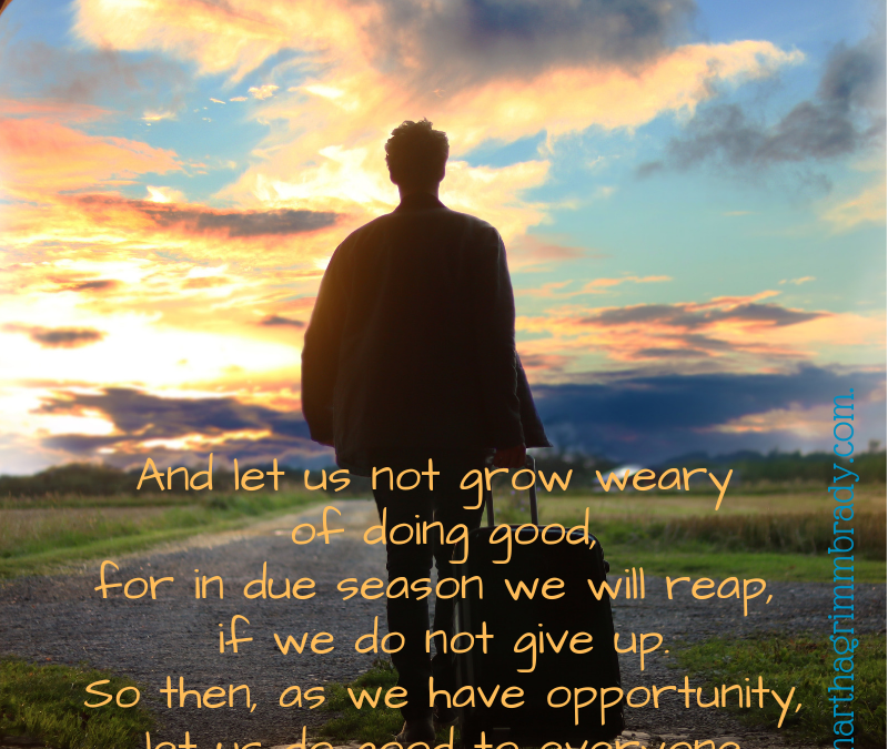 WHAT ARE WE TO DO WITH OUR OPPORTUNITIES?…