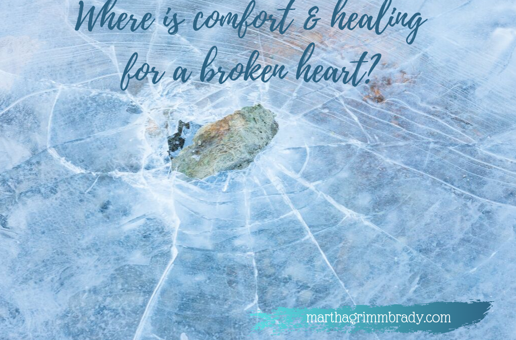 WHERE IS COMFORT AND HEALING FOR A BROKEN HEART?…