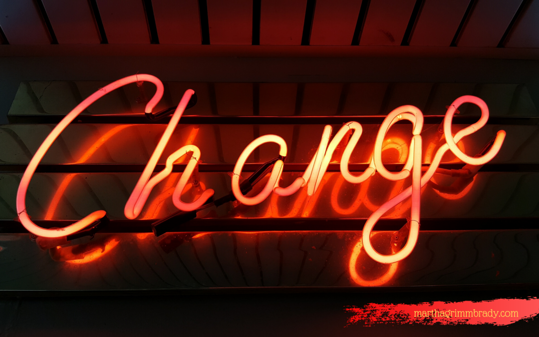 FINDING CHANGE BY STEPPING OUT OF HER COMFORT ZONE…