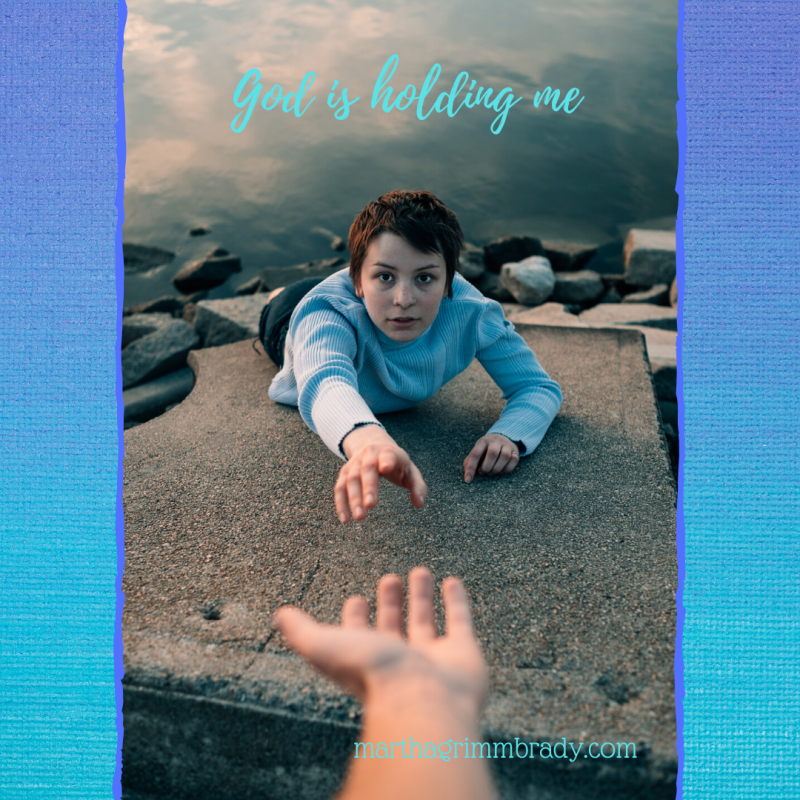 What is our hope? Not that we can hold it together, but that GOD is holding us during this time of stress and confusion. #hopeforthejourney, #COVIDhopeGODisholdingyou, #marthagrimmbrady