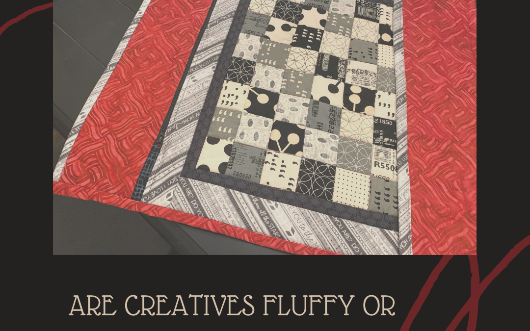 ARE YOU TEMPTED TO SEE YOUR CREATIVE GIFTS AS FLUFFY AND LESS SPIRITUAL?…