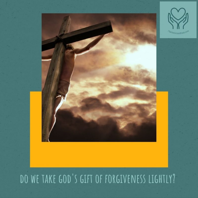 On some level, we probably will never understand the full extent of the cost of forgiveness that God paid for us. Yet we take it so lightly despite the cost to Him. #lentseason #forgiveness #marthagrimbrady