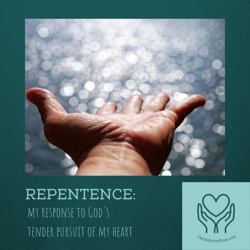 Repentance is not about feeling guilty, but about responding to God's tender pursuit of our hearts & receiving His free gift of forgiveness. That pursuit doesn't always feel tender. Read the many ways He does it in the lives of people in the Bible. But when you think of how He could have dealt with them... #repentence #lentenseason #marthagrimmbrady #gospelofgrace