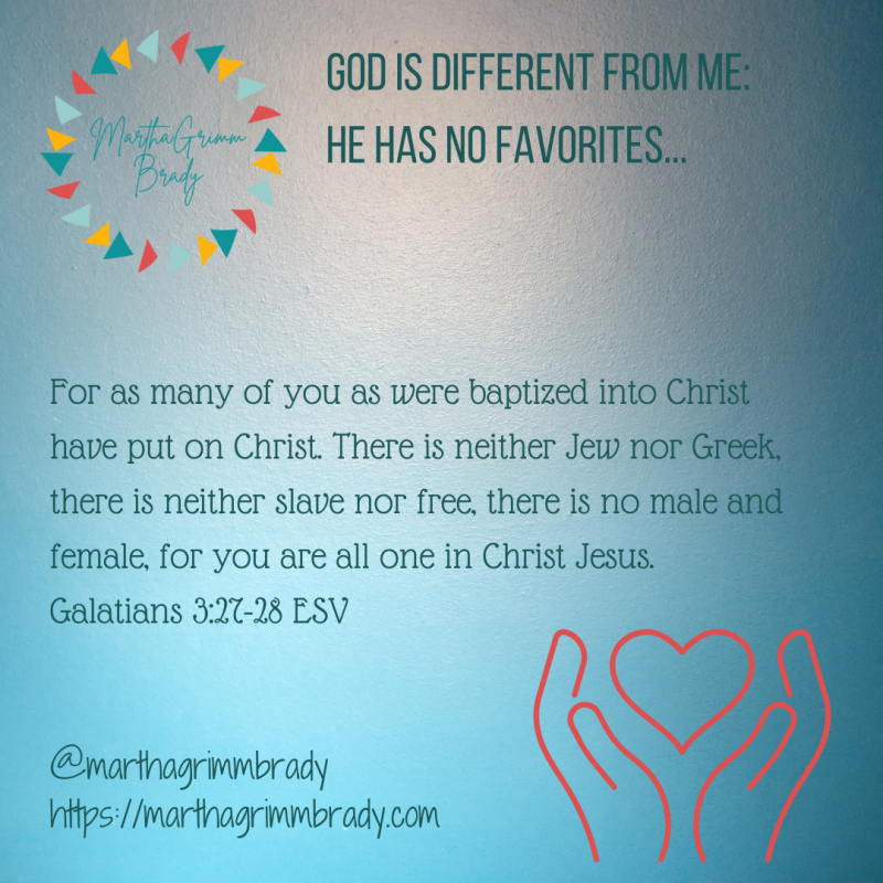 Graphic with light blue background. It has multicolored quilt circle motif around author's name on left. Lower right has heart in hands logo in coral color. That logo appears in most photos on the website.