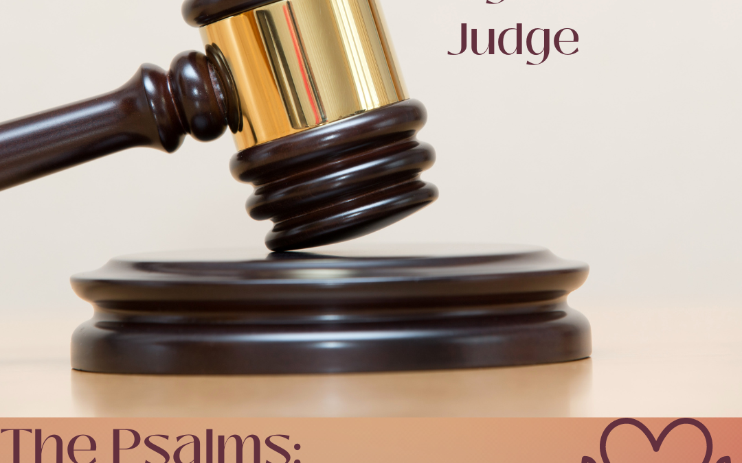 PORTRAIT OF GOD: THE RIGHTEOUS JUDGE WHERE I CAN TAKE REFUGE…