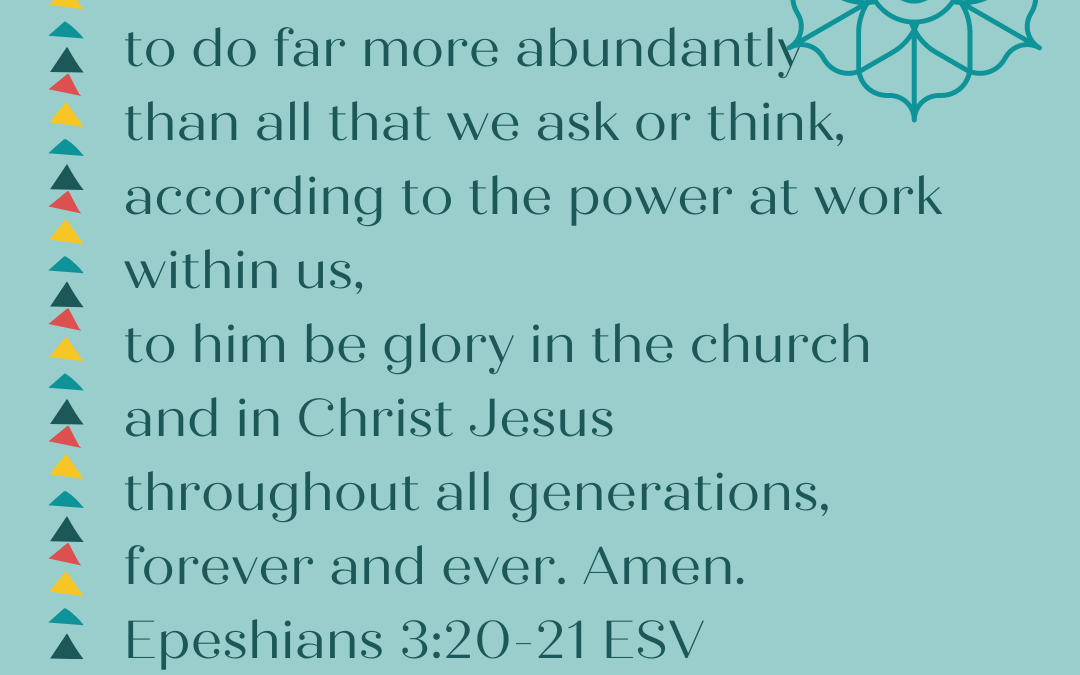 CAN WE TRUST GOD TO USE HIS POWER ABUNDANTLY IN OUR LIVES AND CHURCHES?…